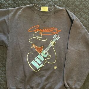 Vintage Miller Lite Country Sweatshirt